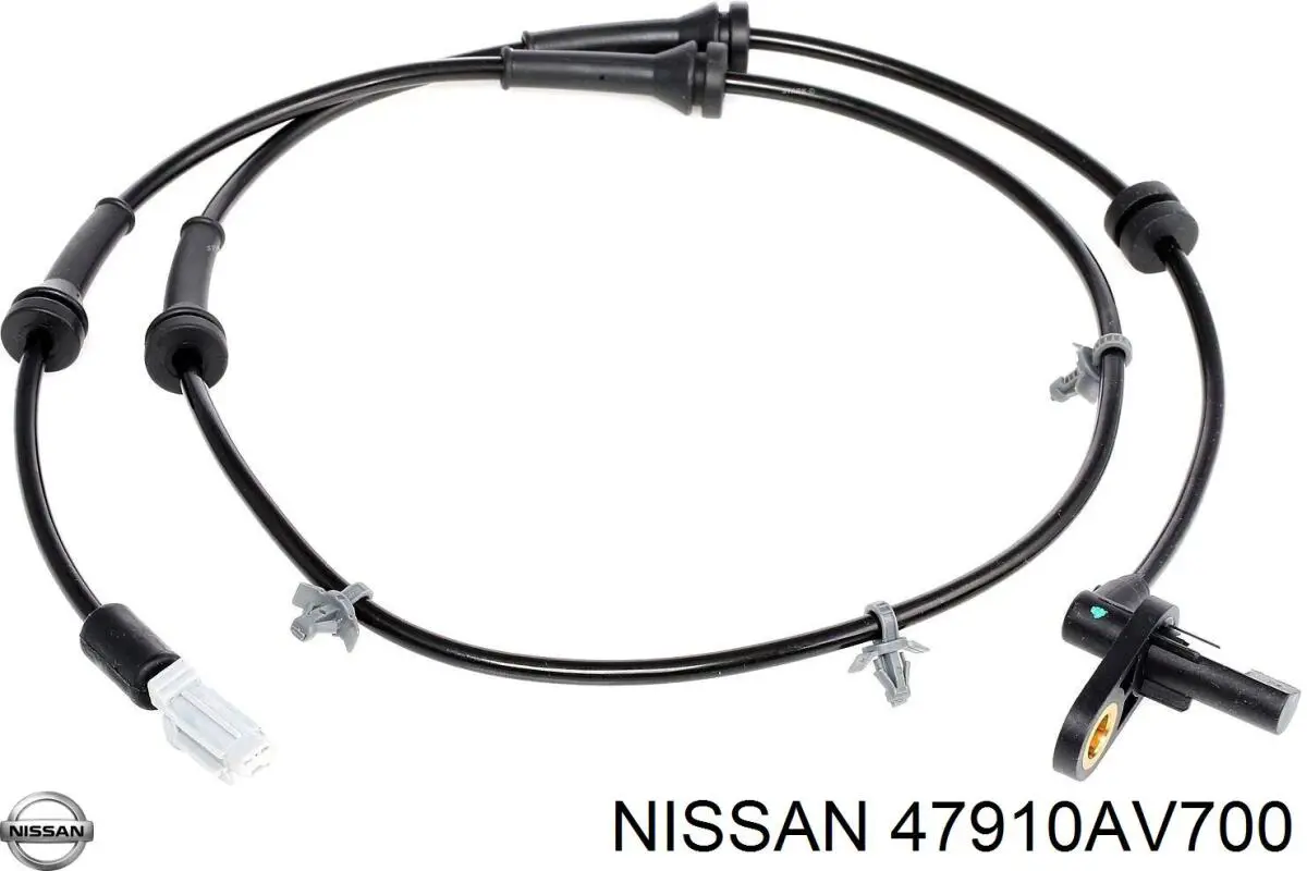 Do koszyka 47910AV700 Nissan/Infiniti Czujnik ABS przedni prawy