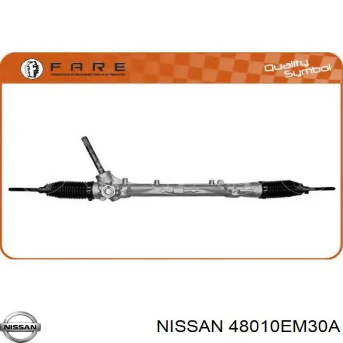 48010EM30A Nissan/Infiniti Listwa kierownicza (maglownica)