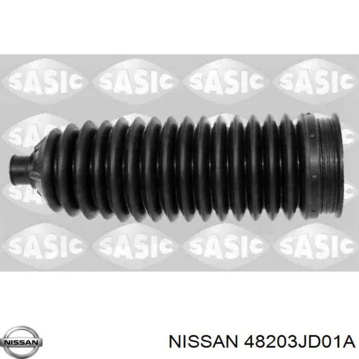 Osłona mechanizmu kierowniczego (maglownicy) Nissan/Infiniti 48203JD01A cena, od 8,80 USD