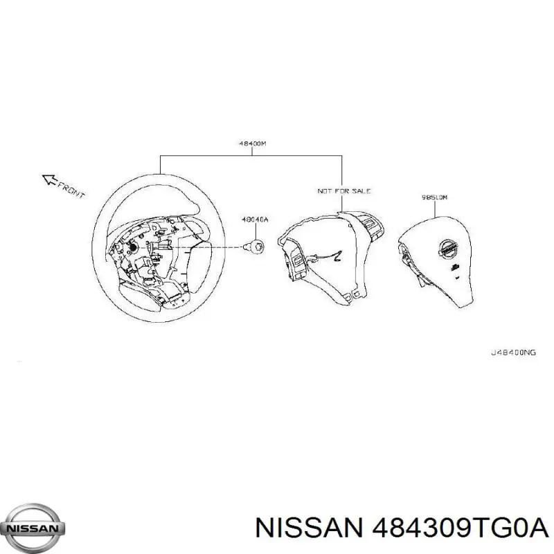 Kierownica do Nissan Rogue  T32U