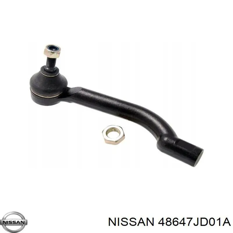 Do koszyka 48647JD01A Nissan/Infiniti Końcówka drążka kierowniczego zewnętrzna