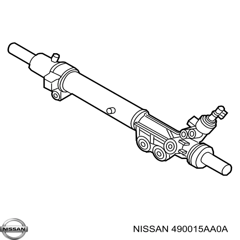 Listwa kierownicza (maglownica) Nissan/Infiniti 490015AA0A cena, od 396,01 USD