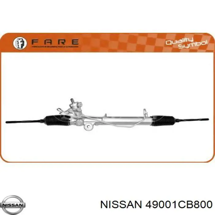 Do koszyka 49001CB800 Nissan/Infiniti Listwa kierownicza (maglownica)