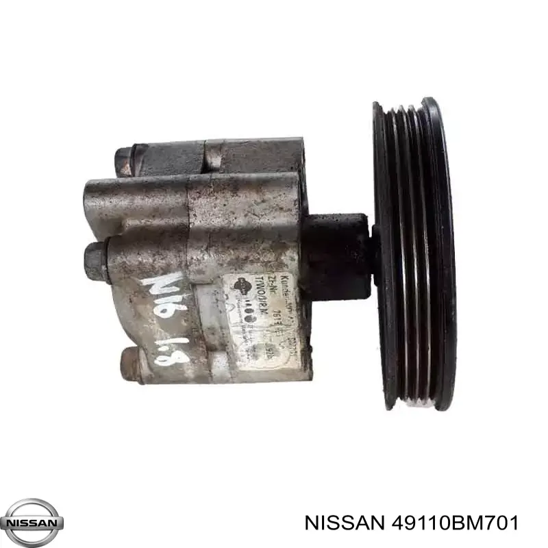 Pompa wspomagania hydraulicznego kierownicy Nissan/Infiniti 49110BM701 cena, od 66,40 USD