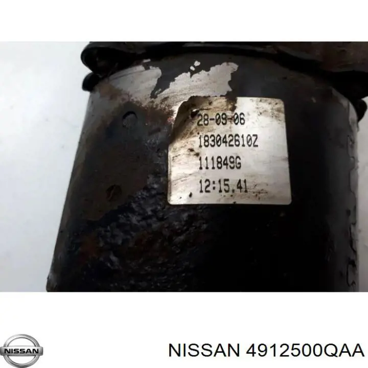 Pompa wspomagania hydraulicznego kierownicy Nissan/Infiniti 4912500QAA