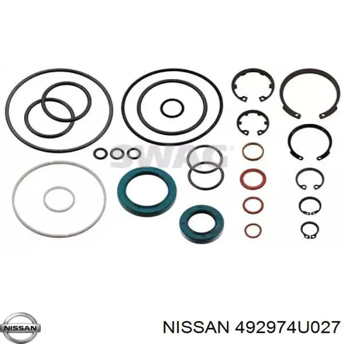 Zestaw naprawczy maglownicy (mechanizmu) (zestaw uszczelniaczy) Infiniti FX SUV (S50) (2002 - 2008) cena, od 42,34 USD