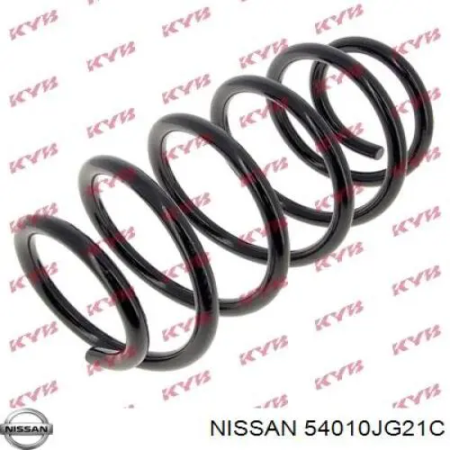 Sprężyna przednia Nissan/Infiniti 54010JG21C cena, od 55,34 USD