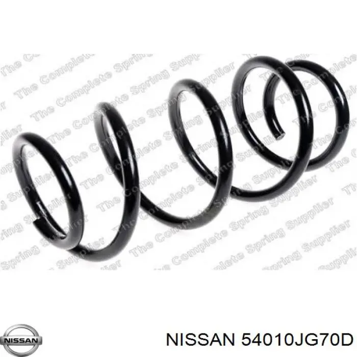 Do koszyka 54010JG70D Nissan/Infiniti Sprężyna przednia