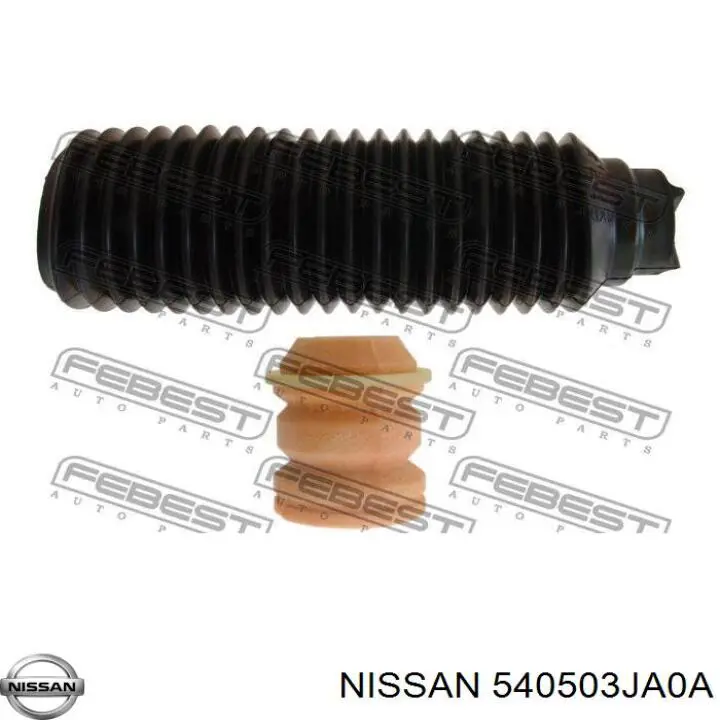 Osłona amortyzatora przedniego Nissan/Infiniti 540503JA0A cena, od 15,85 USD