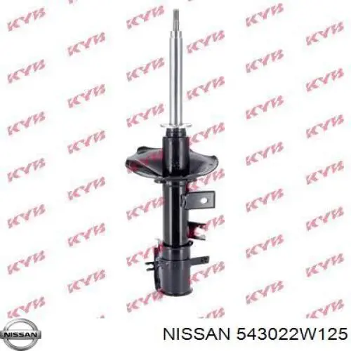 Amortyzator przedni prawy Nissan/Infiniti 543022W125 cena, od 115,33 USD