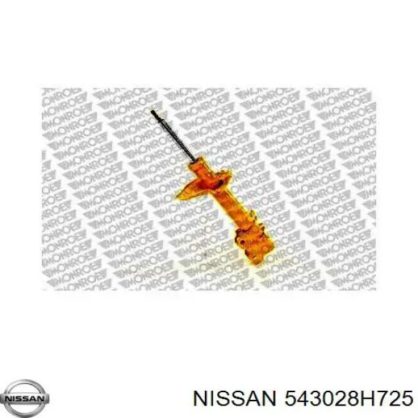 Amortyzator przedni prawy Nissan/Infiniti 543028H725 cena, od 47,15 USD