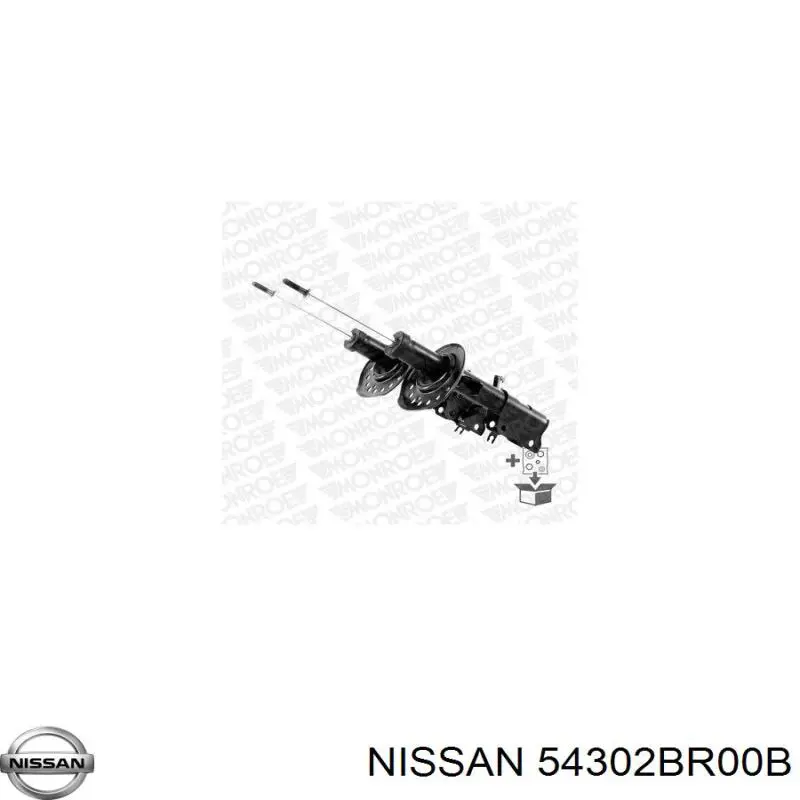 Amortyzator przedni Nissan/Infiniti 54302BR00B cena, od 100,45 USD