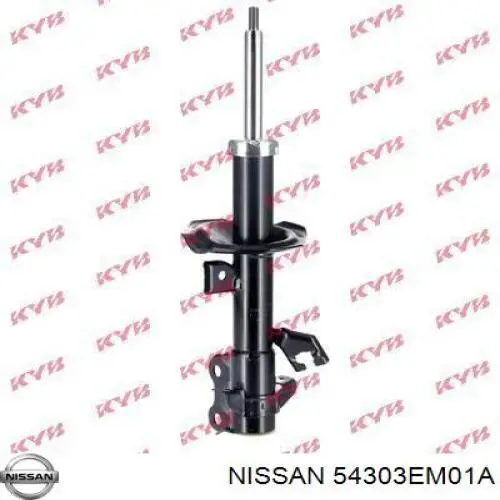 Amortyzator przedni lewy Nissan/Infiniti 54303EM01A cena, od 23,58 USD