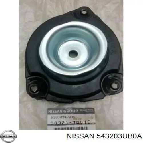 Podpora amortyzatora przedniego prawego Nissan/Infiniti 543203UB0A cena, od 27,03 USD