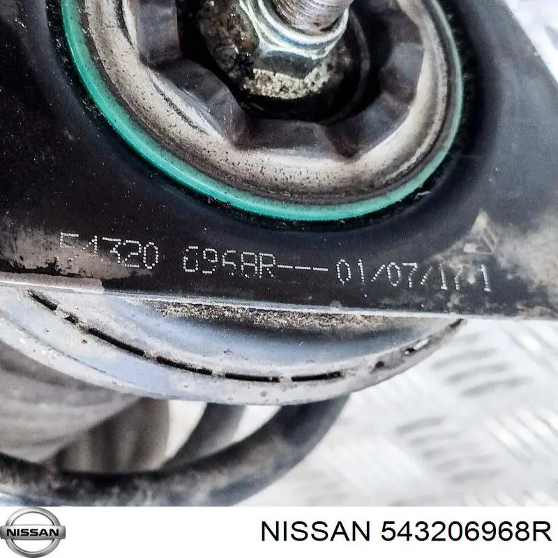 Do koszyka 543206968R Nissan/Infiniti Poduszka amortyzatora przedniego