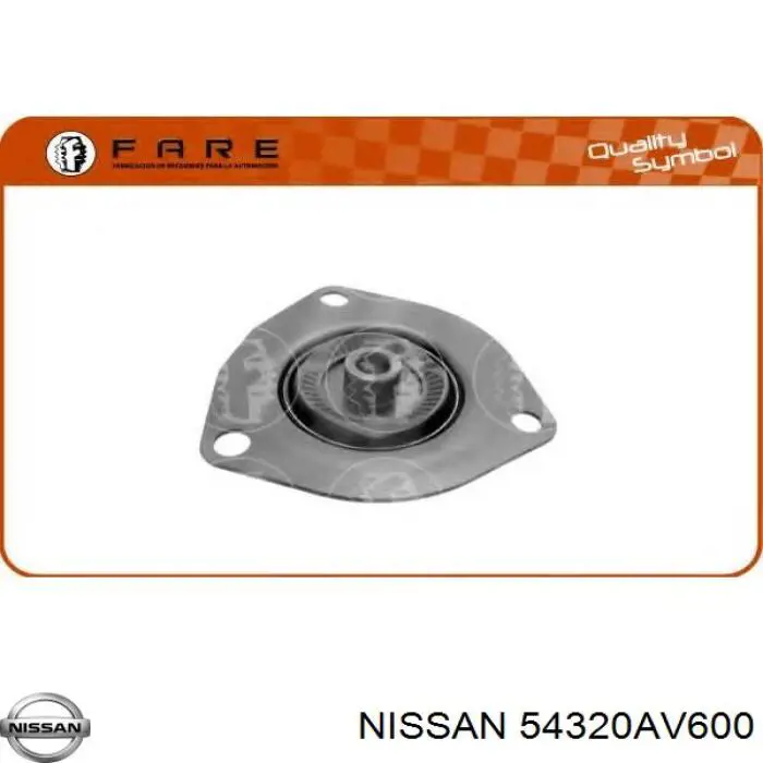  Poduszka amortyzatora przedniego Nissan Primera 