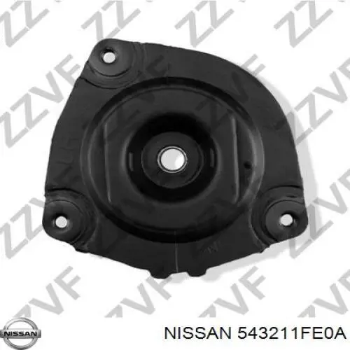 Podpora amortyzatora przedniego lewego Nissan/Infiniti 543211FE0A cena, od 34,96 USD