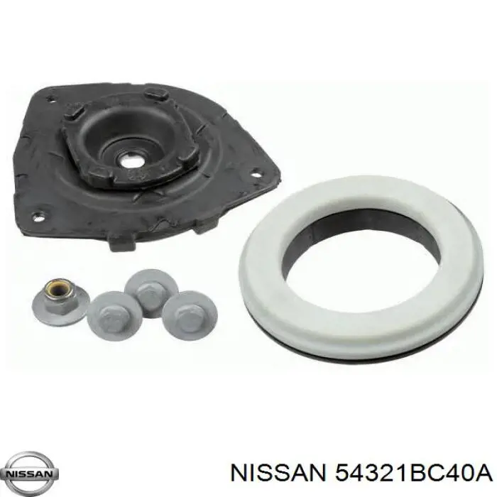 54321BC40A Nissan podpora amortyzatora przedniego lewego