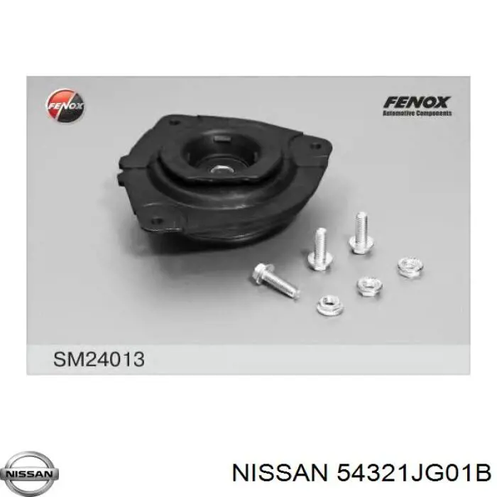 Do koszyka 54321JG01B Nissan/Infiniti Podpora amortyzatora przedniego lewego