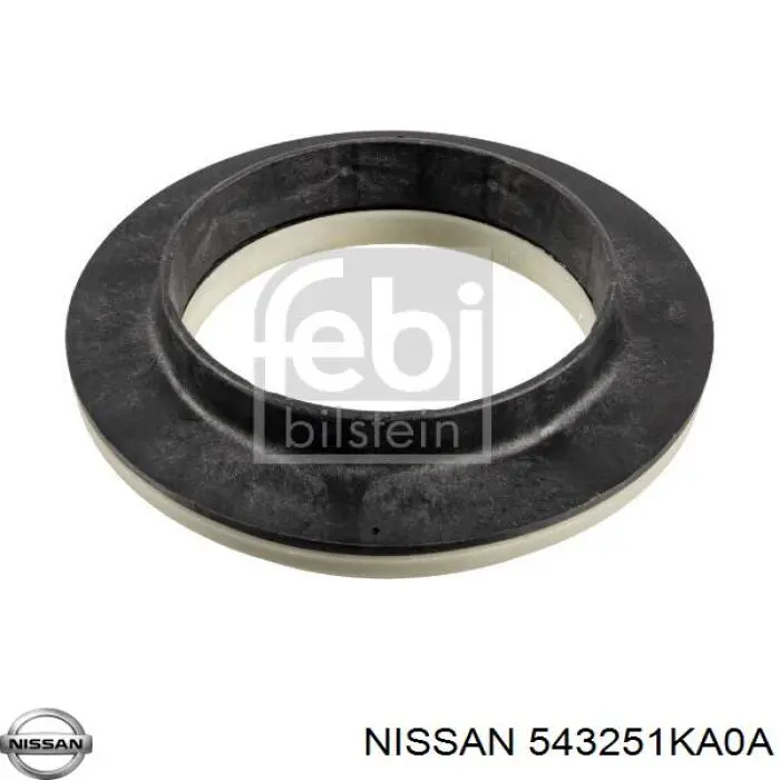 Łożysko podporowe amortyzatora przedniego Nissan/Infiniti 543251KA0A cena, od 16,72 USD