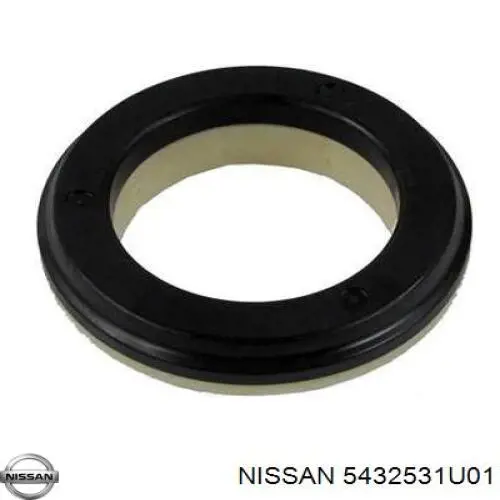 Do koszyka 5432531U01 Nissan/Infiniti Łożysko podporowe amortyzatora przedniego