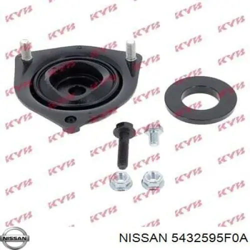 5432595F0A Nissan/Infiniti Łożysko podporowe amortyzatora przedniego