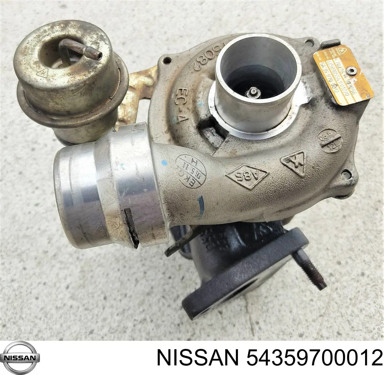 Turbina 54359700012 Nissan/Infiniti