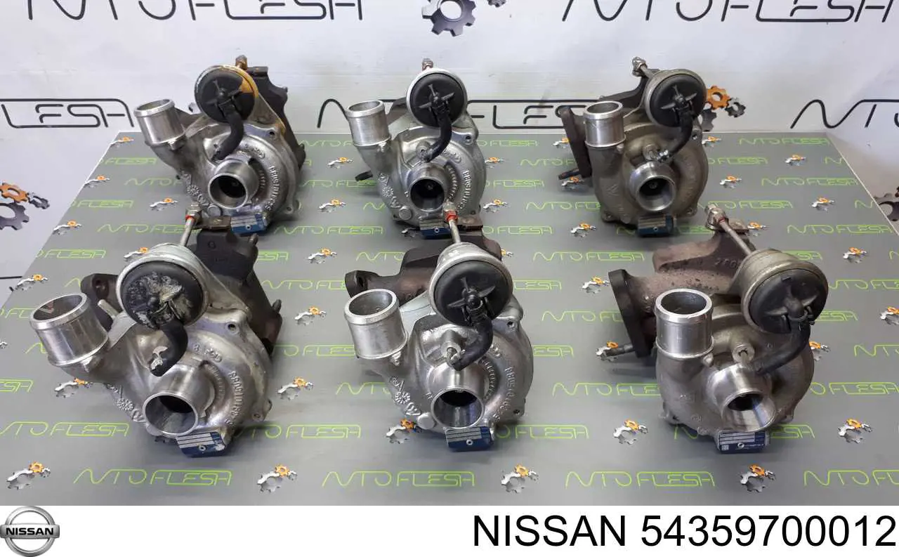 Do koszyka 54359700012 Nissan/Infiniti Turbina