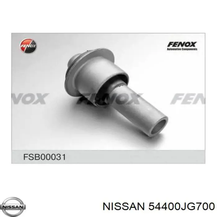 Korpus osi przedniej Nissan/Infiniti 54400JG700 cena, od 455,79 USD