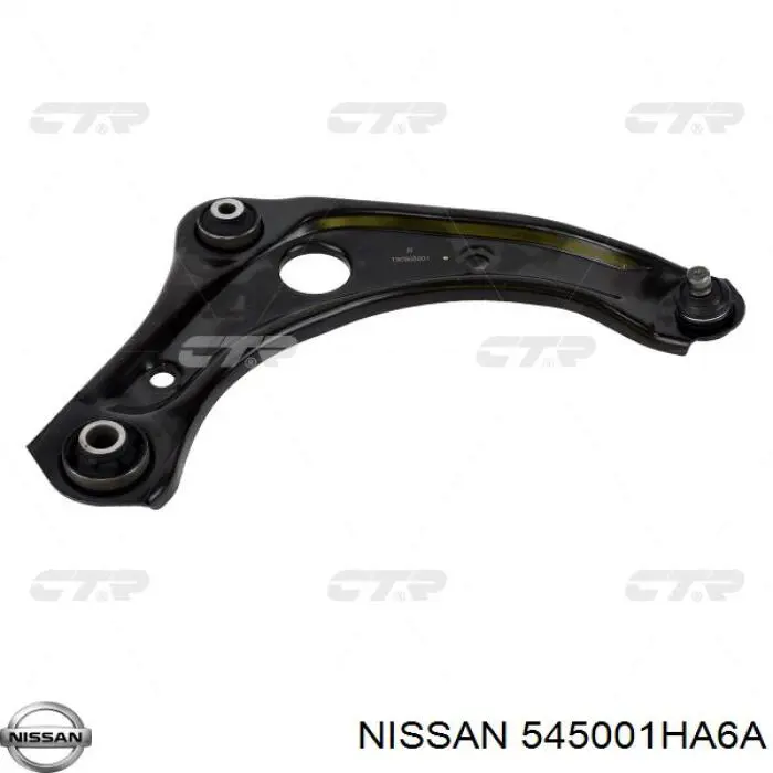 Wahacz zawieszenia przedniego dolny lewy Nissan/Infiniti 545001HA6A cena, od 35,34 USD