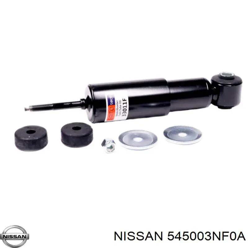 545003NF0A Nissan wahacz zawieszenia przedniego dolny prawy