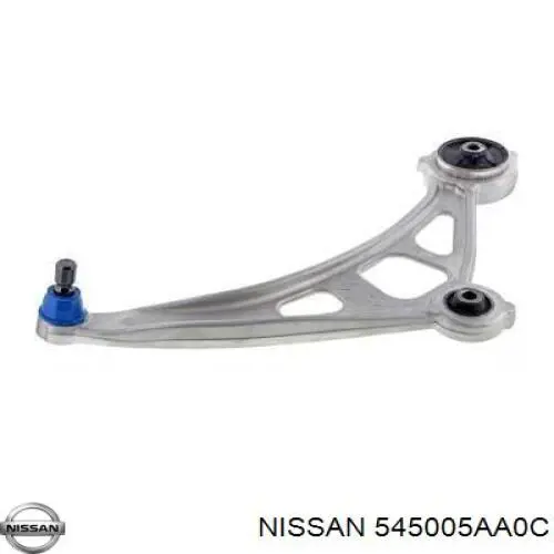 545005AA0C Nissan/Infiniti Wahacz zawieszenia przedniego dolny prawy