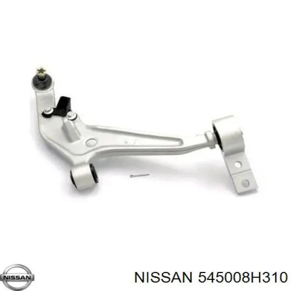 Do koszyka 545008H310 Nissan/Infiniti Wahacz zawieszenia przedniego dolny prawy