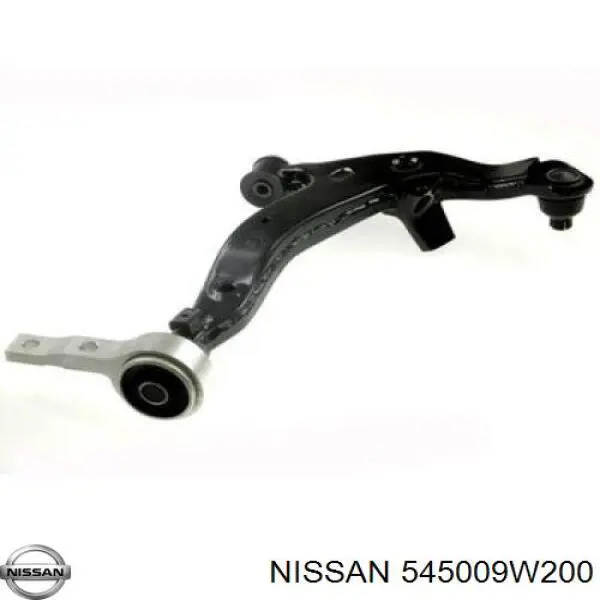 Do koszyka 545009W200 Nissan/Infiniti Wahacz zawieszenia przedniego dolny prawy