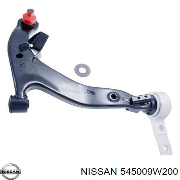Wahacz zawieszenia przedniego dolny prawy Nissan/Infiniti 545009W200 cena, od 80,94 USD
