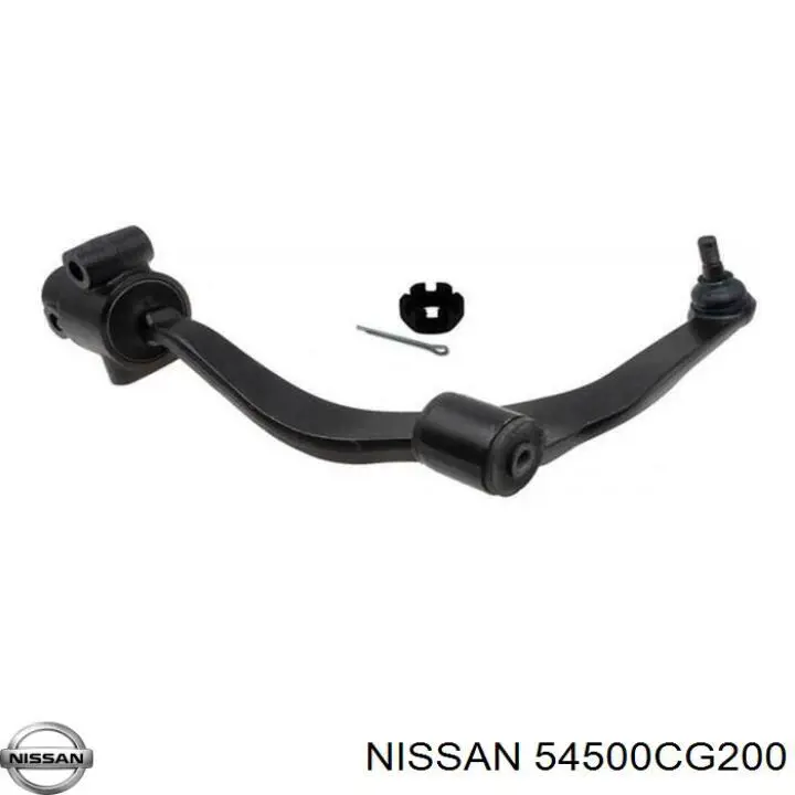 Do koszyka 54500CG200 Nissan/Infiniti Wahacz zawieszenia przedniego dolny prawy