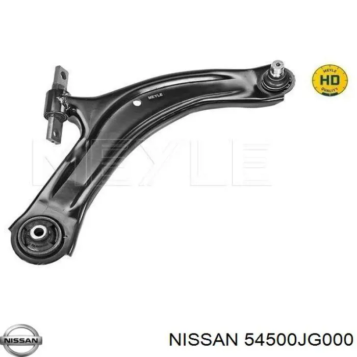 Wahacz zawieszenia przedniego dolny prawy Nissan/Infiniti 54500JG000 cena, od 39,32 USD