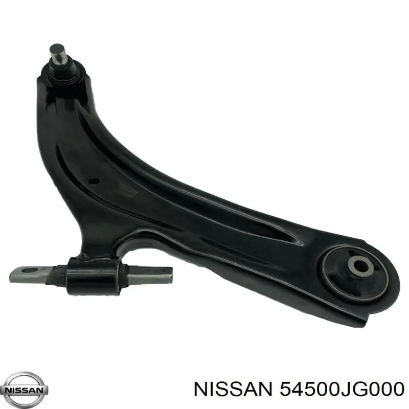 54500JG000 Nissan/Infiniti Wahacz zawieszenia przedniego dolny prawy