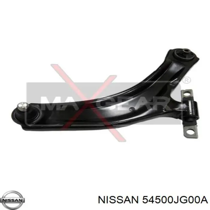 Wahacz zawieszenia przedniego dolny prawy Nissan/Infiniti 54500JG00A cena, od 47,89 USD