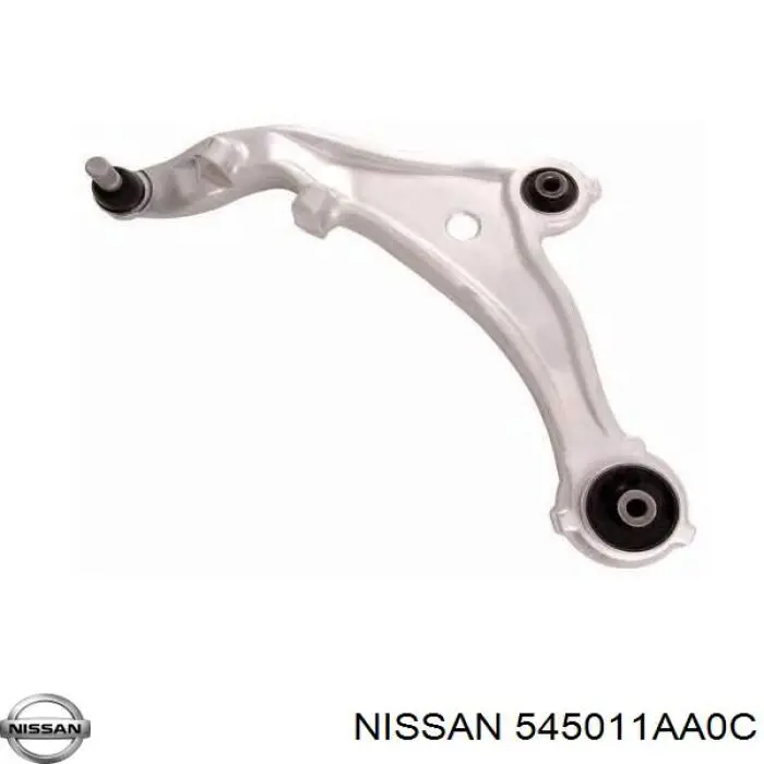 545011AA0C Nissan/Infiniti Wahacz zawieszenia przedniego dolny lewy