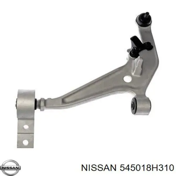 545018H310 Nissan/Infiniti Wahacz zawieszenia przedniego dolny lewy