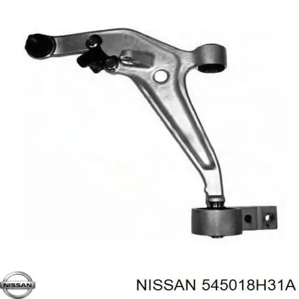 545018H31A Nissan/Infiniti Wahacz zawieszenia przedniego dolny lewy