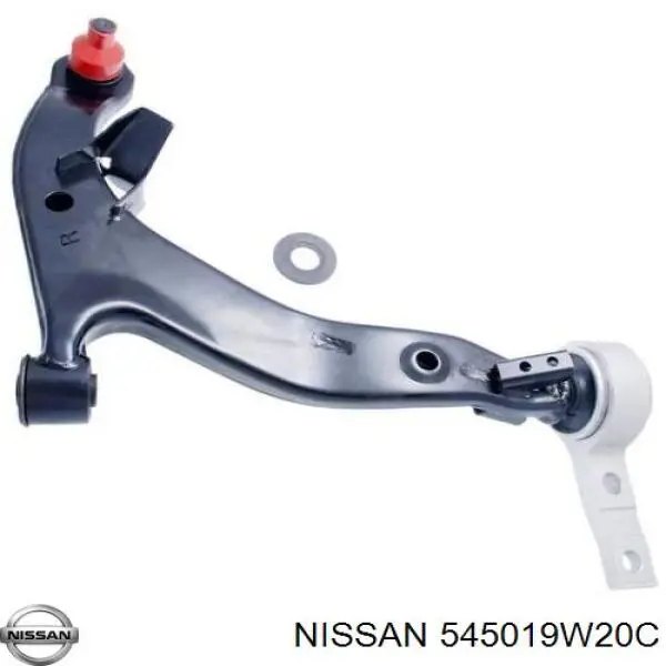 Wahacz zawieszenia przedniego dolny lewy Nissan/Infiniti 545019W50A cena, od 92,54 USD