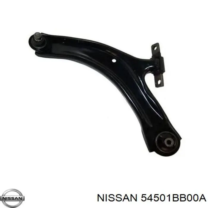 54501BB00A Nissan wahacz zawieszenia przedniego dolny lewy