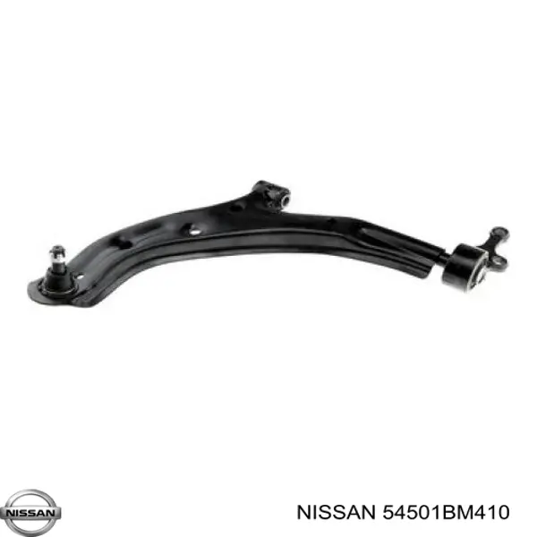 Do koszyka 54501BM410 Nissan/Infiniti Wahacz zawieszenia przedniego dolny lewy
