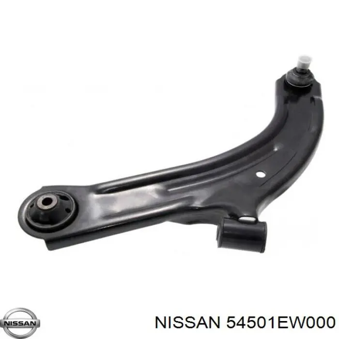 Do koszyka 54501EW000 Nissan/Infiniti Wahacz zawieszenia przedniego dolny lewy