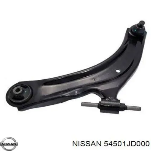 54501JD000 Nissan/Infiniti Wahacz zawieszenia przedniego dolny lewy