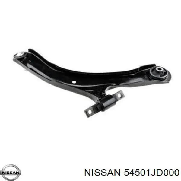 Do koszyka 54501JD000 Nissan/Infiniti Wahacz zawieszenia przedniego dolny lewy