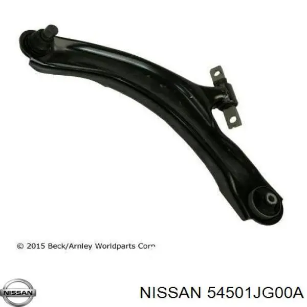 Wahacz zawieszenia przedniego dolny lewy Nissan/Infiniti 54501JG00A cena, od 49,92 USD