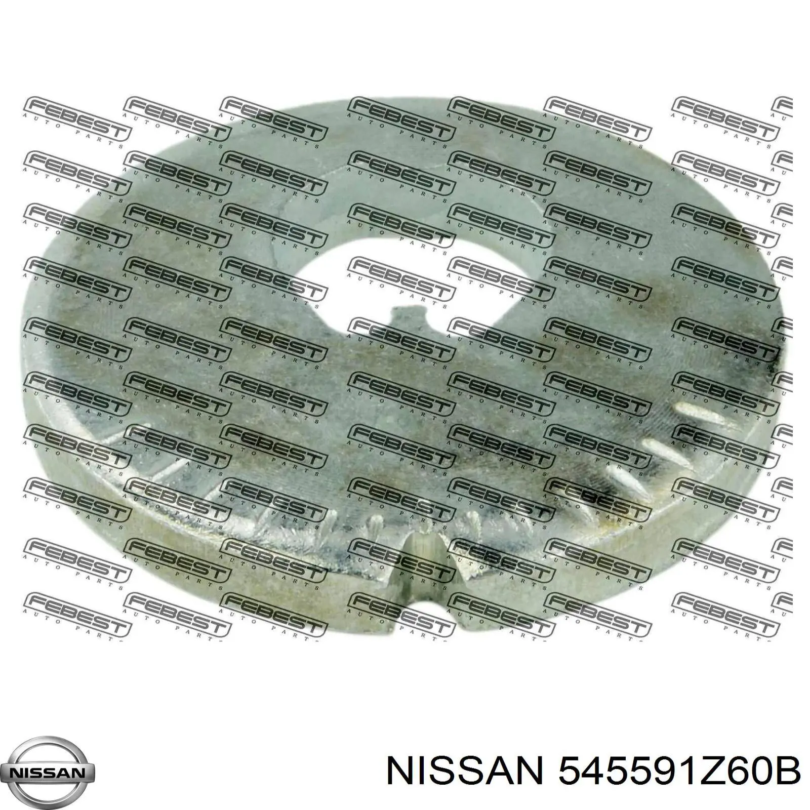 545591Z60B Nissan/Infiniti Podkładka śruby mocowania przedniego wahacza dolnego